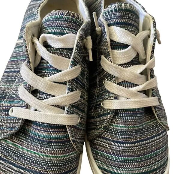 Twisted Slip On Multi Color Womens Sneaker Shoe Sz 7 - Picture 11 of 12